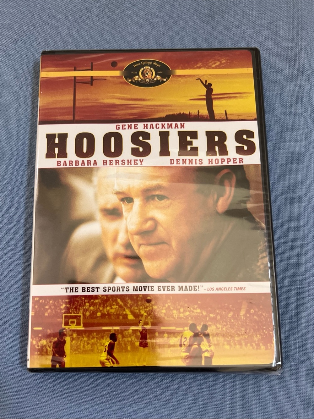HOOSIERS Gene Hackman MGM DVD Dennis Hopper Best Sports Movie Ever Made NEW